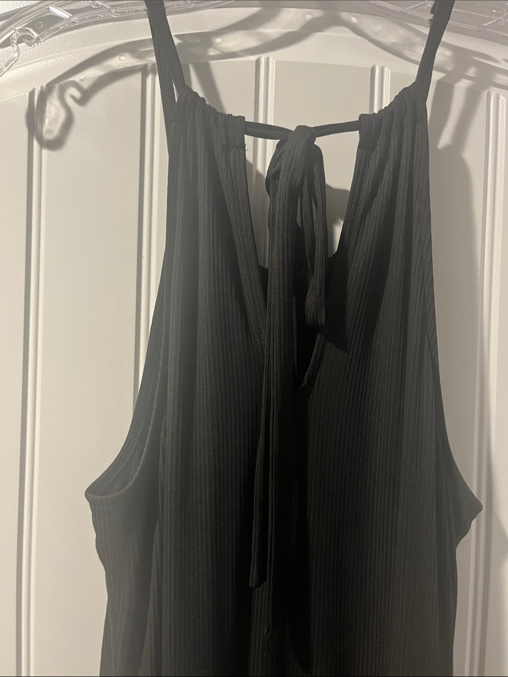 Kaileigh Black Strappy Tiered Maxi Dress - Picture 2 of 2
